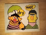 Playskool 315-3 Wet And Dry Bert Ernie Sesame Street. Fixed Price $8.00.
