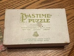 Vintage Pastime Jigsaw PUZZLE/102 Pcs. Parker Brothers Made Of Three-ply Wood. Fixed Price $159.00.