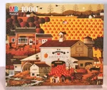 Vintage Wysocki Americana Puzzle 4679-2 Pumpkin Hollow 1000 Pc Unused Sealed. Fixed Price $18.00.