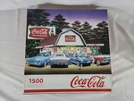 Springbok "night On The Town" Coca-cola Coke 1500 Piece Jigsaw Puzzle -free Ship. Fixed Price $19.97.