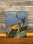 Milton Bradley Nature Series Deer Buck Puzzle 1000 Pieces 4091-15 Nib. Fixed Price $14.99.
