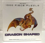 1000 Piece Fire Breathing Dragon Shaped Puzzle Made The Usa. Fixed Price $19.99.