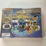 Spin Master Patrol Mighty Pups Super Paws 5 Pack Of Wooden Puzzles. Fixed Price $18.26.
