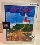 New Puzzle Company, The Yorker July 21 1951, Lighthouse, 500 Pieces. Fixed Price $59.95.