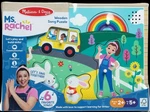 Melissa & Doug Ms Rachel Wooden Sound Puzzle Toddler Learning Toy New. Fixed Price $8.99.