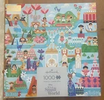 Disney It's Small World Map 1000-PIECE Jigsaw Puzzle. Fixed Price $24.00.