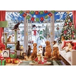 Cobble Hill Christmas Visitors Jigsaw Puzzle. Fixed Price $19.99.
