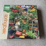 Springbok Puzzle Garden Delights 1000 Pieces Complete. Fixed Price $10.00.
