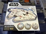 TRE20189 Trefl Usa Puzzle: Star Wars: Wood Millenium Falcon 160PC. Fixed Price $18.99.