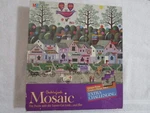 Confection Street Mosaic Puzzle By Charles Wysocki (1978, Milton Bradley). Fixed Price $29.88.