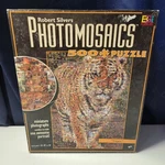 Tiger Photomosaics Over 500 Piece Jigsaw Puzzle Buffalo By Robert Silvers. Fixed Price $13.49.
