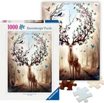 Ravensburger - Fantasy Deer 1000 Piece Jigsaw Puzzle Stunning, Vivid Imagery. Fixed Price $34.97.