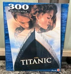 Titanic Movie Poster Puzzle 300 Piece 24" X 36" Large 1998 Mattel New. Fixed Price $39.99.