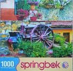 Springbok "colorful Courtyard" 1000 Pieces Box Nice Free Shipping. Fixed Price $19.99.