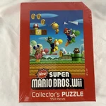 Nintendo Super Mario Bros Wii 550 Piece Collectors Puzzle 18"X24" New. Fixed Price $13.75.