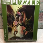 Tidemark 1000 Piece Puzzle Kiss My Hand Boris Vallejo Dragon Jigsaw Nwt. Fixed Price $17.90.
