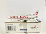 1:400 Jet-x Blue Box/herpa Faucett Aero Peru Lockheed L-1011-385-1 Tristar. Fixed Price $129.99.