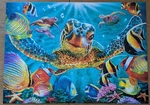 Buffalo Games - Vivid Collection Tiny Bubbles 300 Large Pc Jigsaw Puzzle 14+. Fixed Price $5.00.