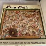 Vintage 1990 Nordevco Play Ball! Jigsaw Puzzle 16"X20" 500 Pieces -read. Fixed Price $8.00.