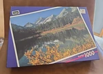 Vintage 1993 Roseart Prestige Little Lakes Valley 1000 Piece Jigsaw Puzzle. Fixed Price $12.78.