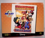 Rare Nib Two Gun Mickey Mouse 550 Pc Puzzle 1980S Classic Cartoon Golden Disney. Fixed Price $39.99.