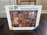 Nos Sealed Ravensburger Dad's Shed 500 Pc Puzzle Complete #149216 Lg Format. Fixed Price $23.99.
