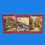 Thomas Kinkade Painter Of Light Three 500 Pc Deluxe Jigsaw Puzzle Set 1998 Ceaco. Fixed Price $14.99.