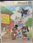Vintage Golden 1986 Pound Puppies Tonka City Dog Frame Tray Puzzle 4663A. Fixed Price $14.99.