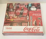 New Sealed Springbok 1500 Piece Jigsaw Puzzle Coca-cola Memories Made Usa. Fixed Price $22.75.