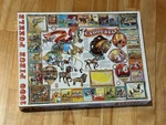 Rare White Mountain Puzzle 1000 Piece - Carousels Htf 1998 Complete Oop. Fixed Price $42.44.
