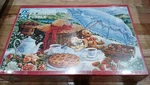 F.x. Schmid - Blue Parasol 3000 Piece Jigsaw Puzzle Sealed New Bear Picnic. Fixed Price $20.97.