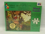1986 Warren Beatrix Potter The Tale Of Benjamin Bunny 20 Pc Wood Puzzle Sealed. Fixed Price $24.99.