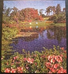 Vintage Whitman Deluxe Guild 500 Pc.puzzle #B4615-240 'cypress Gardens' Complete. Fixed Price $6.21.