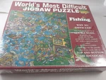 Buffalo Games Worlds Most Difficult Jigsaw Puzzle Fishing 529 Pieces New. Fixed Price $12.99.