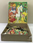 Vintage 1983 Hallmark Golden Rainbow Brite & Starlite 100 Piece Jigsaw Puzzle. Fixed Price $11.99.