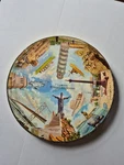 Famous World Landmarks Springbok Circular Jigsaw Puzzle 1966 Complete Collector. Fixed Price $40.00.