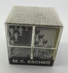 M.c Escher Block Cube Puzzle 1990 Cordon Art Pussycat Bad Salzuflen Germany New. Fixed Price $19.99.