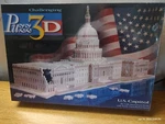 3D Us Capitol Building -new Sealed- 718 Piece Foam Fully Dimensional Puzzle. Fixed Price $29.99.