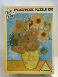 Piatnik 100 Pc Jigsaw Puzzle Vincent Van Gogh Vase With Sunflowers New Sealed. Fixed Price $12.95.