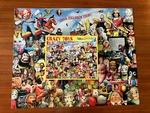Htf Complete 1000 Piece White Mountain "crazy Toys" Jigsaw Puzzle #682S - 2011. Fixed Price $18.45.