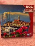 Tcg Puzzle 1000 Pieces Town Of Rovinj Harbor 27" X 19" New. Fixed Price $19.95.