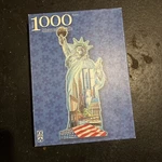 Fx Schmid Statue Of Liberty Shaped Puzzle 1000 Pcs No. 78006. Fixed Price $9.00.