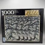 Zebra Puzzle 1000 Pc New Sealed Shmuzzle Repeating Pattern Challenging Fx Schmid. Fixed Price $19.99.