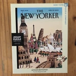 The New Yorker Puzzle Compa Ultimate Destination By Jacques Loustal. Fixed Price $23.00.
