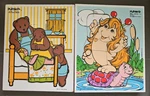 Playskool Wood Puzzle #290-04 The Three Bears & #235-4 Cutely. Fixed Price $14.94.