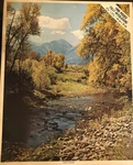 Vintage 1000 Piece Whitman Puzzle Rocky Stream 1983 Landscape Scenic Complete ++. Fixed Price $21.99.