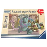 Disney Monsters University Ravensburger 2X24 Piece Puzzle Complete. Fixed Price $14.99.