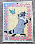 Vintage Disney Pocahontas Tray Frame Puzzle Meeko & Flit 12PC. Fixed Price $8.99.