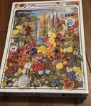White Mountain "perennials" 1000 Piece Puzzle 2007 Colorful Flowers Pre Owned. Fixed Price $10.00.