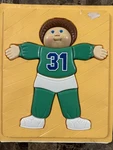 Cabbage Patch Kids 11 Piece 3-D Sturdy Plastic Pre-school Puzzle By Illco (1983). Fixed Price $10.99.